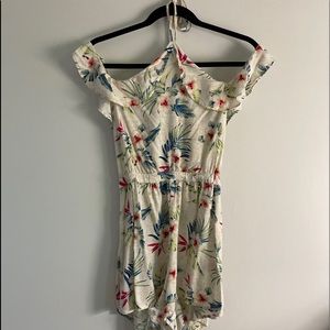 Hollister Tie Off the Shoulder Romper